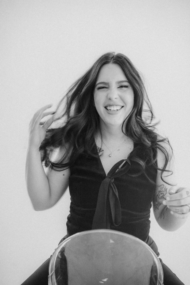 Black and white portrait of Sydney